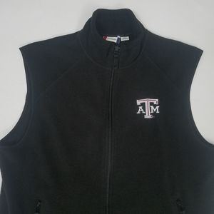 Texas A&M Men's Black Vest M